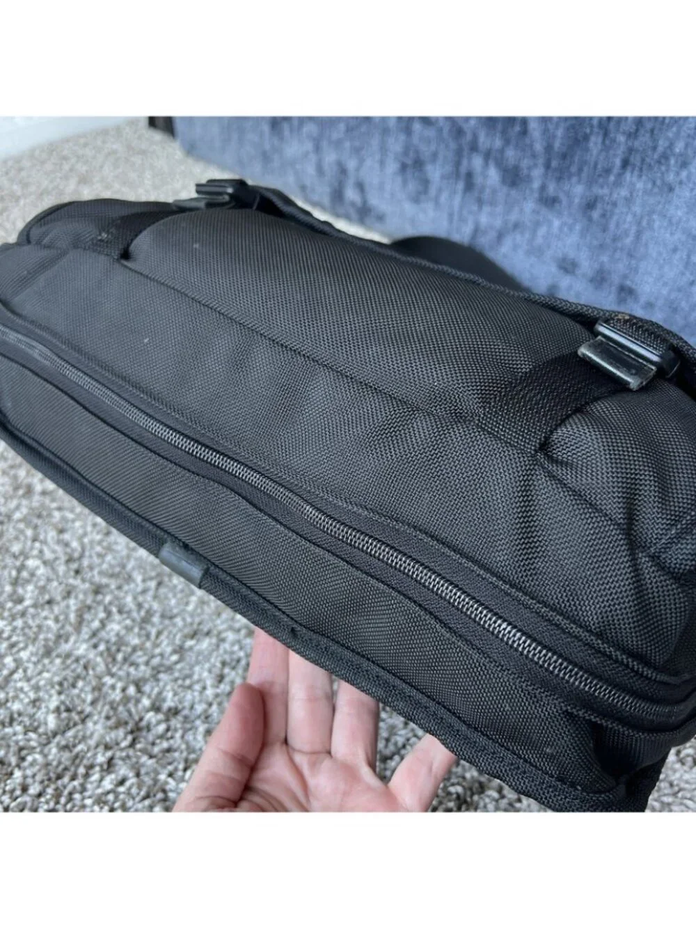 Tumi Crossbody Messenger Bag with Watch